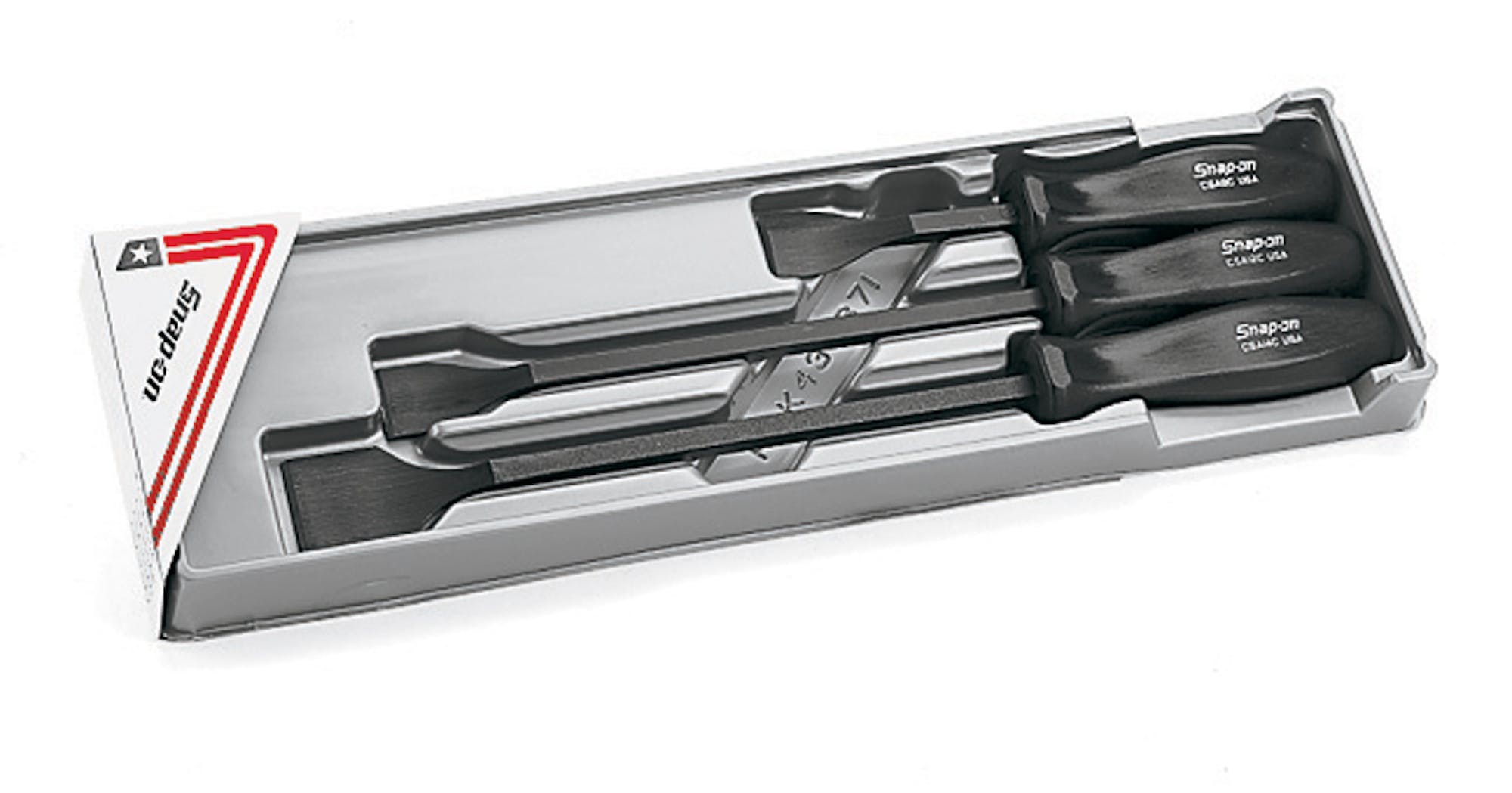 3 pc Rigid Carbon Scraper Set (Black) | CSA300A 3 pc Rigid Carbon Scraper Set (Black) | CSA300A